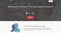 Desktop Screenshot of free4later.com