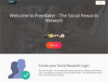 Tablet Screenshot of free4later.com